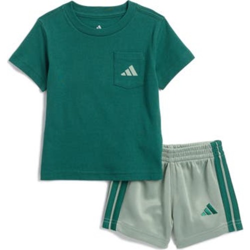 Cotton Jersey T-Shirt & Pull-On Shorts Set