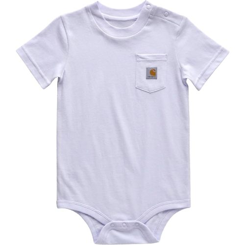 Carhartt Unisex Baby, Short-sleeve Bodysuit Pocket T-shirt