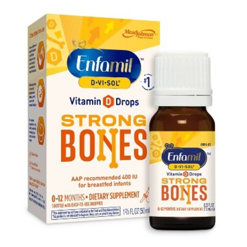 Enfamil D-vi-sol Infant Vitamin D Dietary Supplement Liquid Drops - 1.69oz