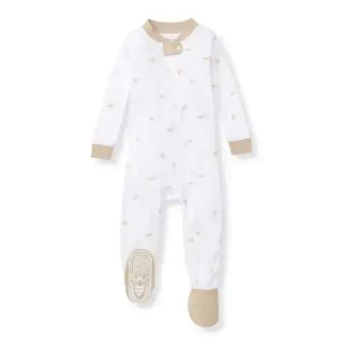 Golden Bee Organic Cotton Sleeper - Hummus – 12-24 M
