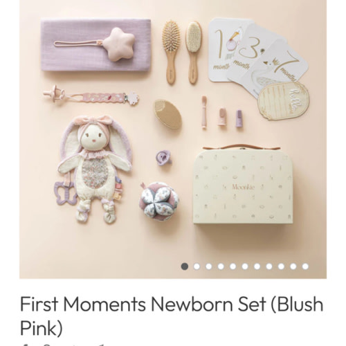 First Moments Newborn Set (Blush Pink)