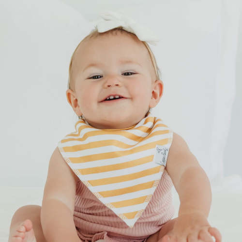 4 Pack Baby Bandana Bibs - Sweetheart