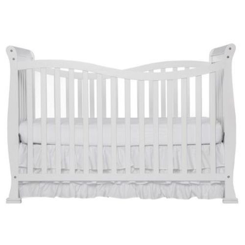 Dream On Me Greenguard Gold Certified Violet 7-in-1 Convertible Crib In White