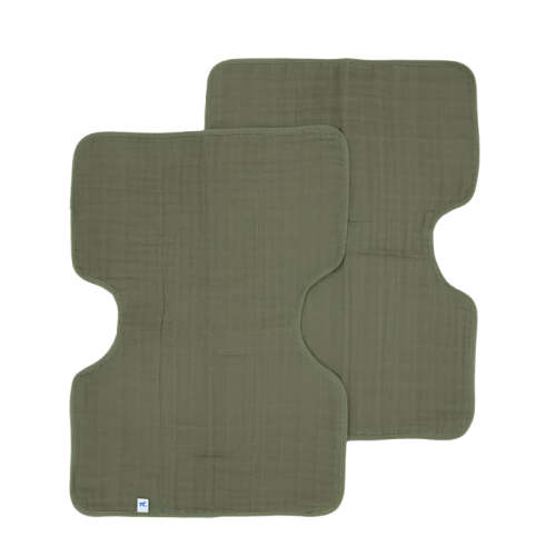 Cotton Muslin Burp Cloth - 2 - Pack | Snuggle Bugz | Canada's Baby Store