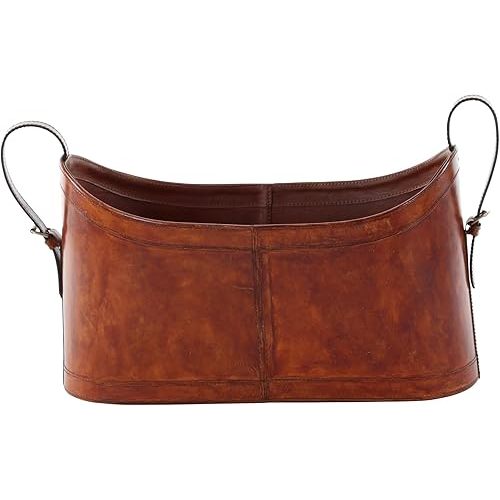 Leather Handmade Baby Toy Box