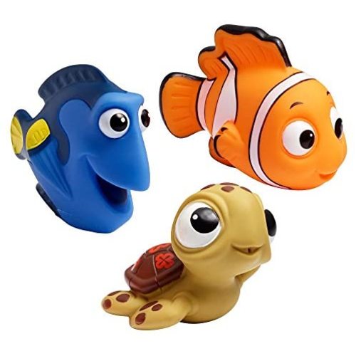 The First Years Disney Finding Nemo Baby Bath Squirt Toys for Sensory Play