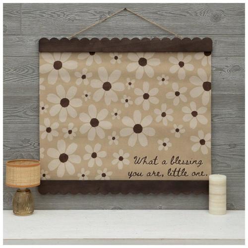 What A Blessing Daisy Canvas Wall Decor