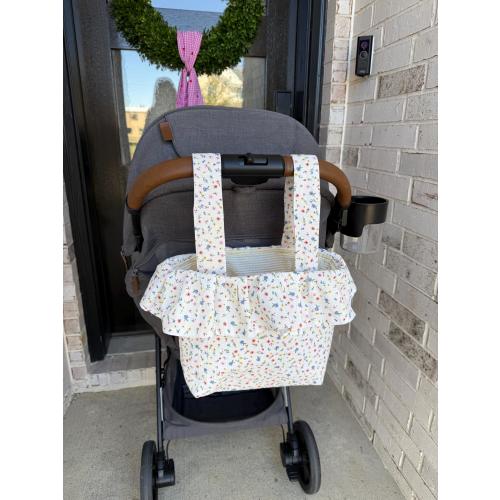 Stroller caddy, diaper caddy for stroller