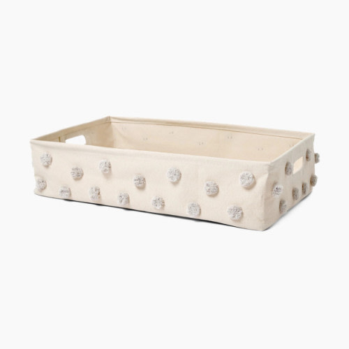 Pehr Pom Pom Hide Away Basket - Grey, Large