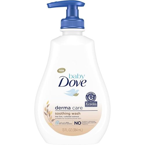 Baby Dove Derma Care Soothing Wash Skin Care with Colloidal Oatmeal Suitable for eczema prone skin 13 oz