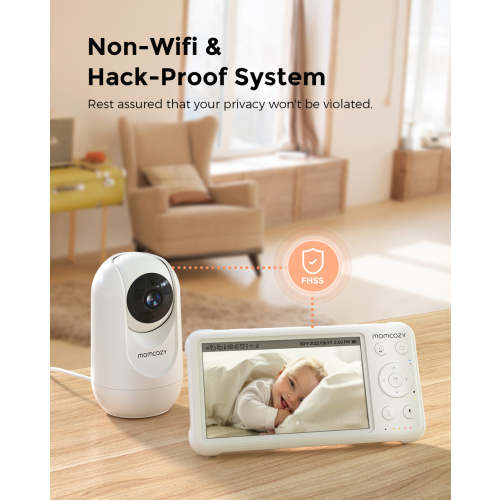Non-Wifi 1080P Video Baby Monitor: Peace of Mind & Safety