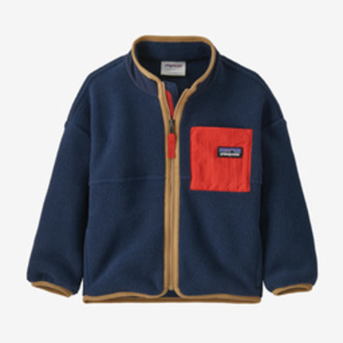 Baby Synchilla® Jacket - New Navy w/Madder Red