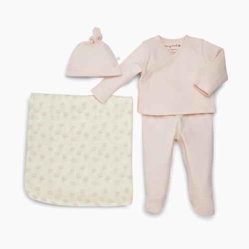 Tiny Kind The New Arrival 4 Piece Set - Floral Bunch, Nb