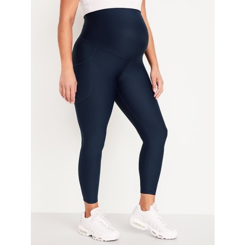 Maternity Full-Panel PowerSoft 7/8 Leggings