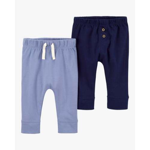 Baby 2-Pack Pull-On Cotton Pants - Carter's | Carter's