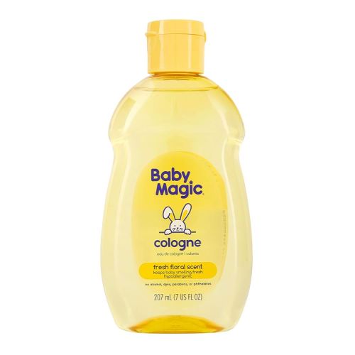 Baby Magic Cologne Hypoallergenic & Alcohol-Free Free of Parabens, Phthalates, Sulfates and Dyes Fresh Floral Scent 7 Fl Oz