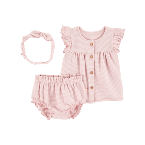Baby 3-Piece Outfit Set - Pink - Carter's | Carter's
