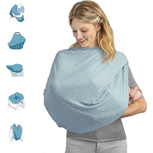 Munchkin® Milkmakers® 5-in-1 Nursing Cover, Hipsteria Dots