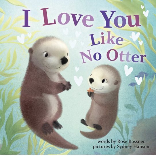 I Love You Like No Otter: A Funny and Sweet Board Book for Babies and Toddlers (Punderland)