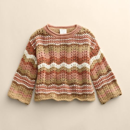 Baby & Toddler Little Co. by Lauren Conrad Long Sleeve Crochet Sweater