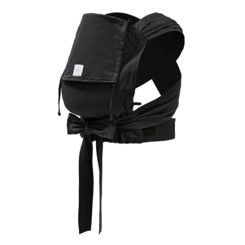 Stokke Limas Carrier, Black (OCS) - Newborn Half-Buckle Baby Carrier - Three Carrying Options - Safe from Birth & Up to 33 lbs