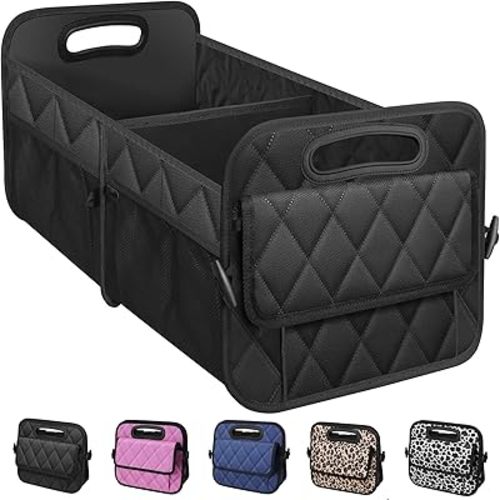 Large Black Car Trunk Organizer Car Accessories