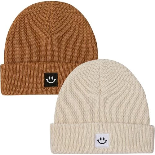 MaxNova Baby Beanie Kids Hat for Girls Boys 0-8 Years