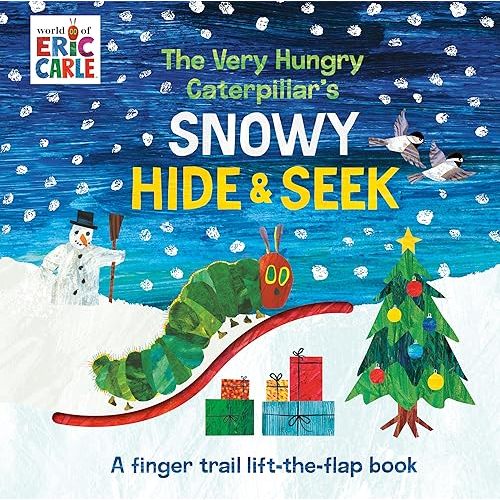 The Very Hungry Caterpillar's Snowy Hide & Seek: A Finger Trail Lift-the-Flap Book (The World of Eric Carle) Board book – Lift the flap, October 13, 2020