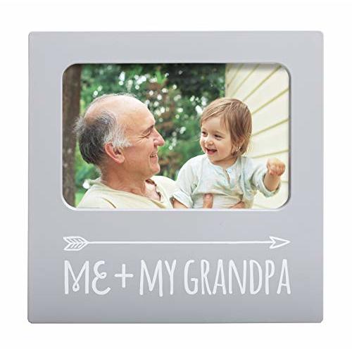 Kate & Milo Me & My Grandpa Frame, Best Grandpa Ever Gifts, Grandparent's Day, Grandfather Gifts, Father's Day, Gray