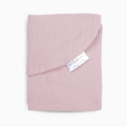 Snuggle Me Organic Infant Lounger Muslin Cover - Petal