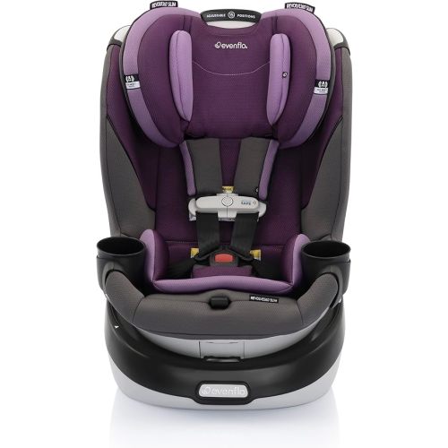 Evenflo Gold Revolve360 Slim 2-in-1 Rotational Car Seat with SensorSafe (Amethyst Purple)
