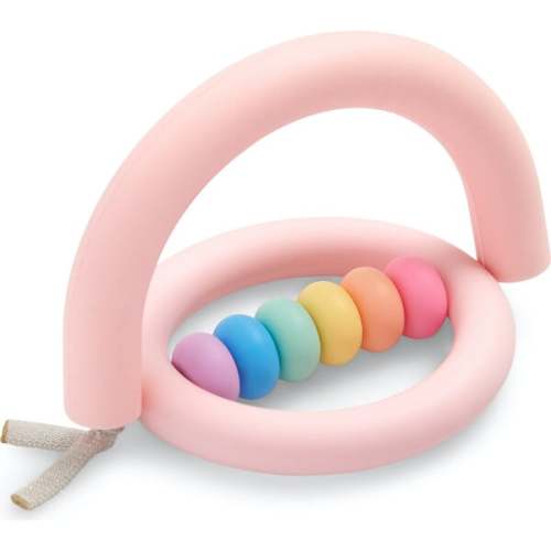 Rainbow Sherbet Orbit Teether - January Moon | Maisonette