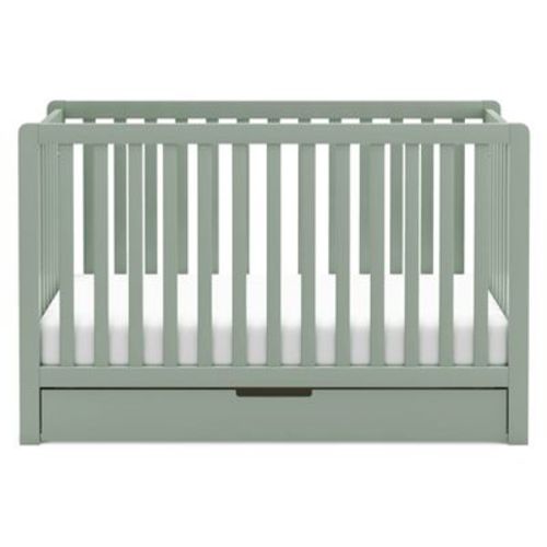 Carter's By Davinci Colby 4-in-1 Convertible Crib With Trundle Drawer - Walnut
