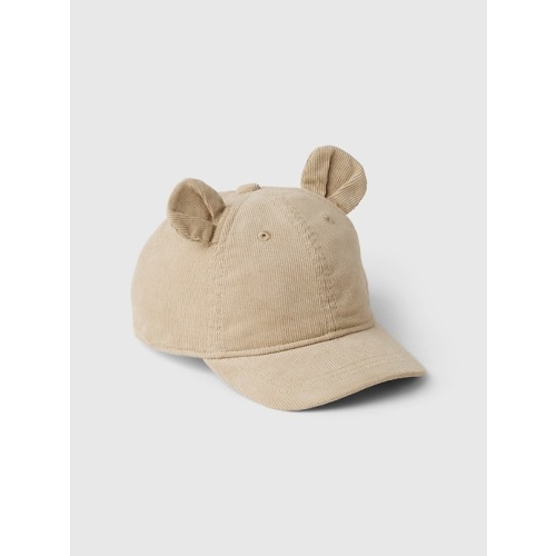 Toddler Corduroy Bear Baseball Hat