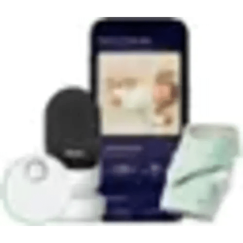 Owlet - Dream Duo 2 Smart Baby Monitor: FDA-Cleared Dream Sock and Cam 2 HD Wi-Fi Video - Mint