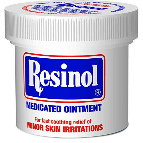 Resinol Medicated Ointment For Pain Relief And Protection Of Skin Irritations, 3 Ounce (Pack of 1)