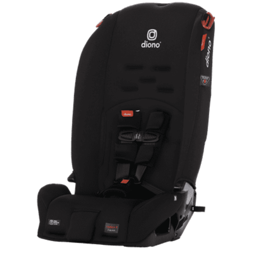Diono Radian 3R Convertible Car Seat, Rear-Facing, Slim Fit 3 Across, Child Safety, for Baby to Toddler, Black