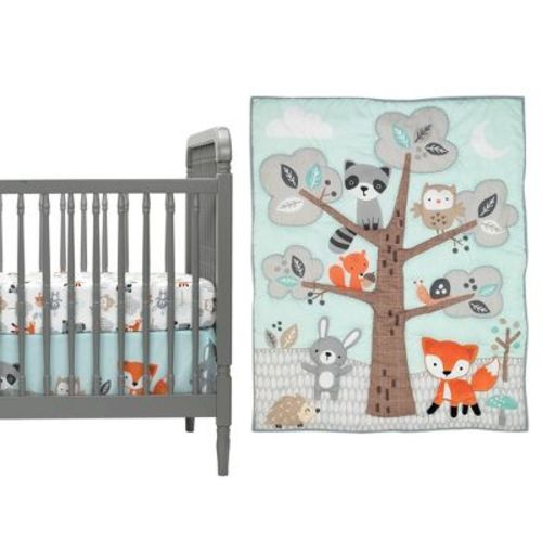 Bedtime Originals Woodland Friends Crib Bedding Set - 3pc