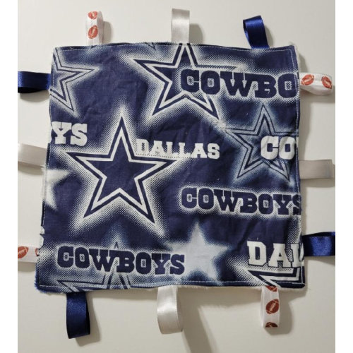 Dallas Cowboys Baby Tag Security Blanket