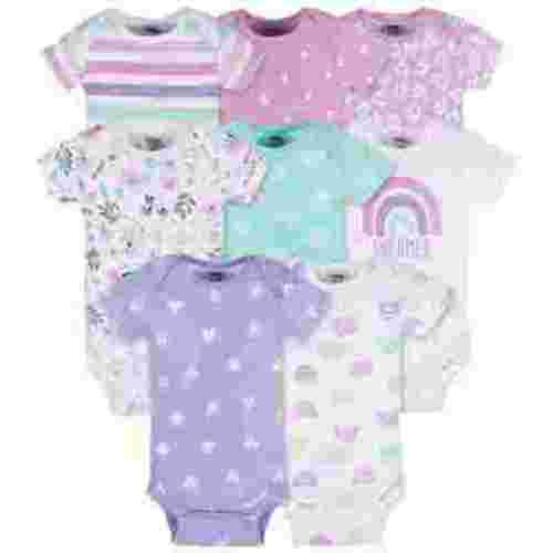 Onesies Brand Baby Girl Multipack Short Sleeve Bodysuits, 8-Pack, Sizes Newborn - 12 Months