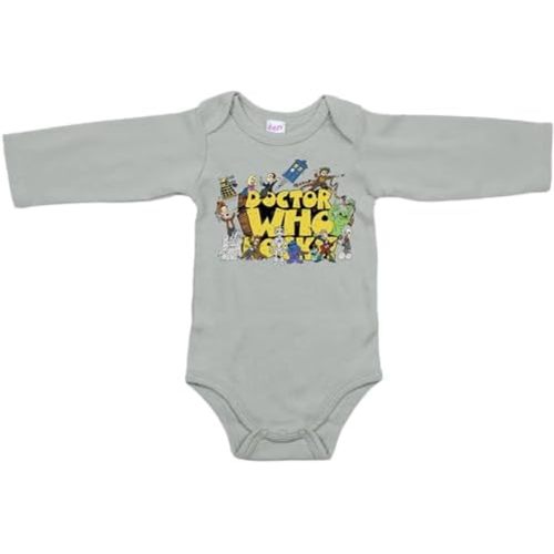 Dr Who Rocks Long or Short Sleeve Unisex Bodysuit