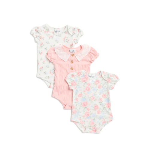 Nicole Miller Assorted 3-Pack Bodysuits | Nordstromrack