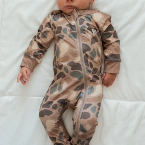 Baby Zip Up - Pintail Camo – BURLEBO
