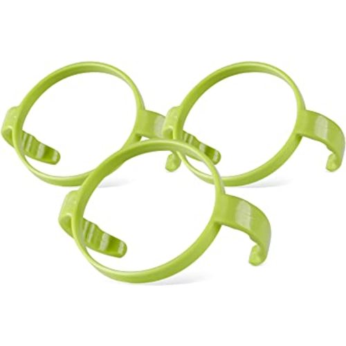 Compatible Baby Bottle Handle for Comotomo Bottles 8 oz & 5 oz, 3 Count, Green