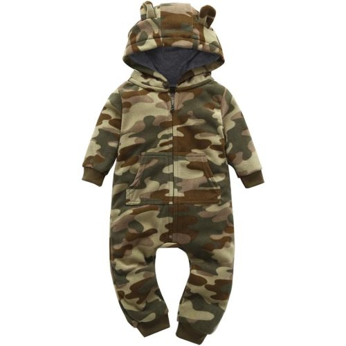 YJM Baby Camoflauge, Infant Baby Boys Camouflage Hoodie Tops +Long Pants Outfits Set Clothes 0-3Y