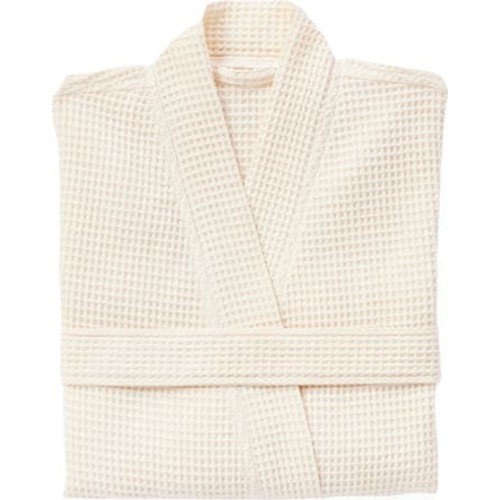 Gender Inclusive Waffle Weave Organic Cotton Robe, X-Small/Small