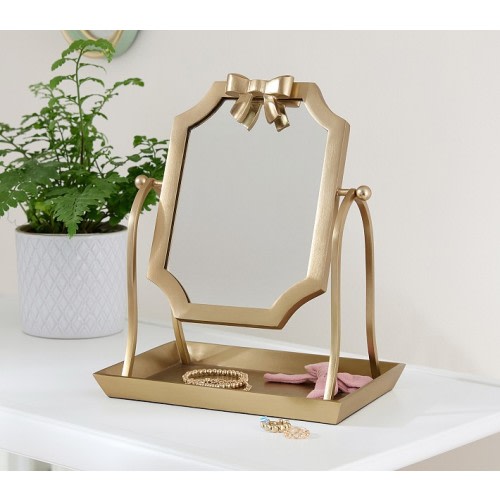 Ava Ribbon Table Mirror