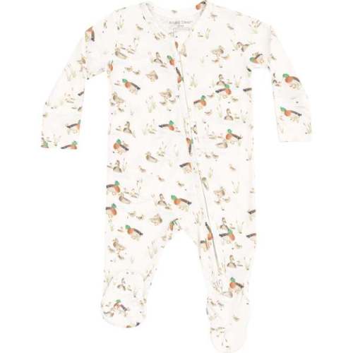 2 Way Zipper Footie, Duckling Families - Angel Dear | Maisonette