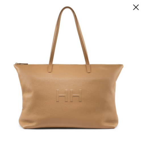 Aleena Soft Zippered Diaper Tote Camel