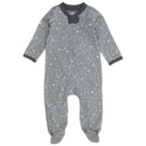 Footed Sleeper - Twinkle Gray - 6-9 months